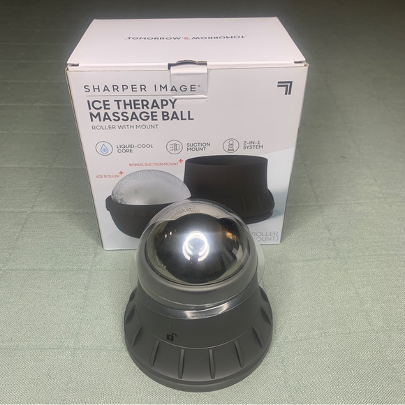 Sharper Image Massage Ice Ball Roller with Mount - Picture 7 of 8